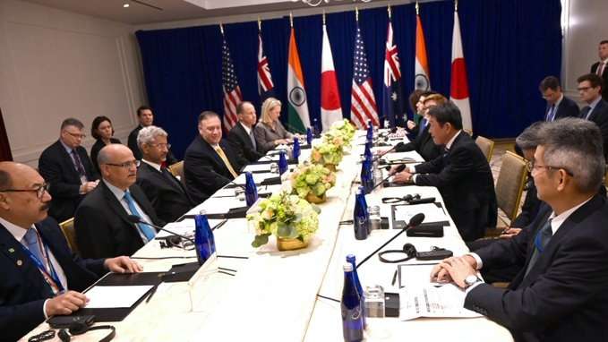 Quad holds first ministerial at UNGA. by .