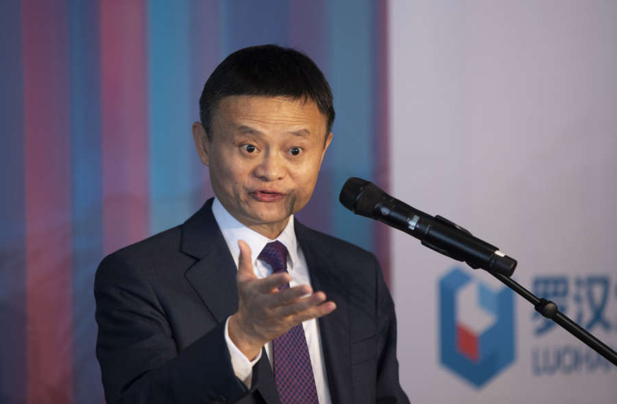 SWITZERLAND-DAVOS-ALIBABA-WEF by .