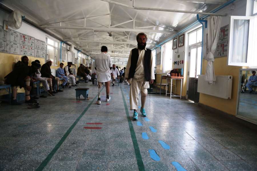 (WORLD SECTION) AFGHANISTAN-KABUL-ICRC-WAR VICTIMS by .