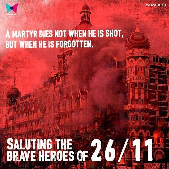 Tributes pour in for 26/11 victims on social media. by .