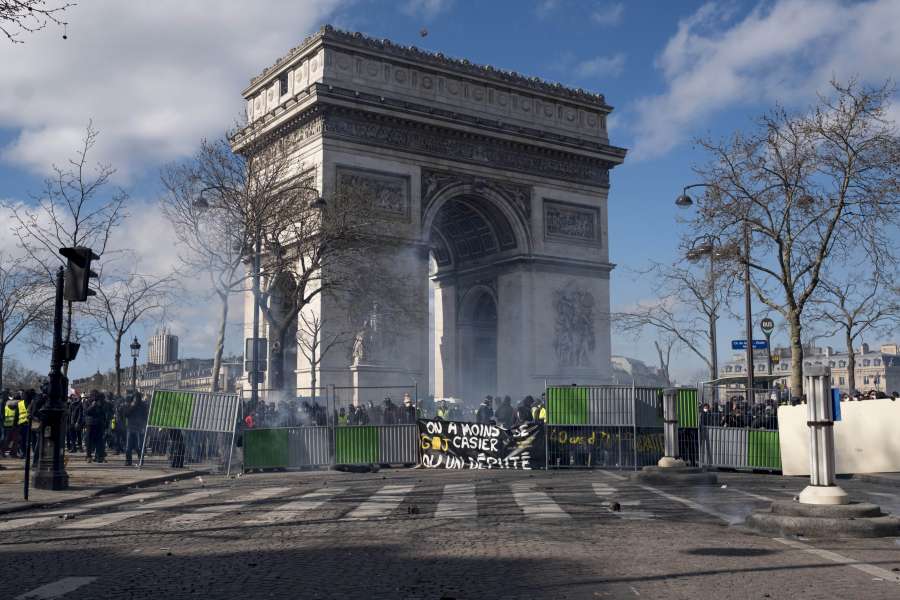 FRANCE-PARIS-"YELLOW VEST"-PROTEST by .