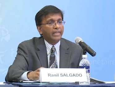 Ranil Salgado, the International Monetary Fund Mission Chief for India (Photo: IMF/IANS). by .