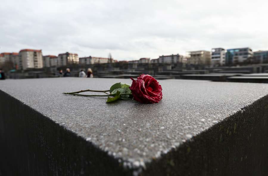 GERMANY-BERLIN-MEMORIAL TO THE MURDERED JEWS OF EUROPE-INTERNATIONAL HOLOCAUST REMEMBRANCE DAY by .