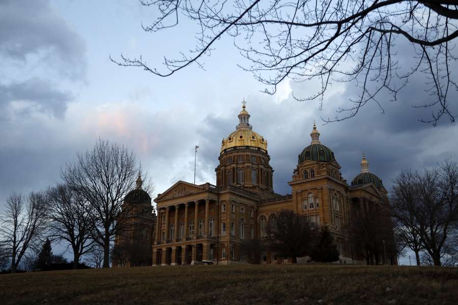 U.S.-IOWA-DES MOINES-CITY VIEW by .