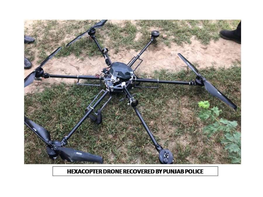 Chandigarh: Punjab Police has launched elaborate investigations to account for the weapons consignments apparently smuggled into India from across the border by the two drones recovered near the Indo-Pak border over the last around one month. (Photo: IANS) by . 