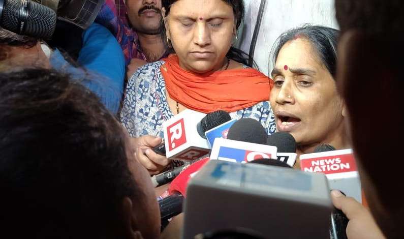 New Delhi: Asha Devi, Nirbhaya's mother talks to press after the hanging of four convicts in the 2012 Nirbhaya rape case, in New Delhi on March 20, 2020. (Photo: IANS) by . 
