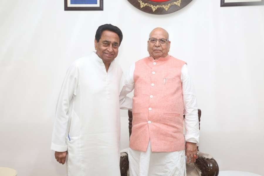 Kamal Nath meets Guv, says confident of numbers. by . 