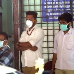 Thrissur: People wearing mask to take precaution against the Coronavirus (2019-nCoV) outside a hospital in Thrissur, Kerala on Jan 31, 2020. (Photo: IANS) by . 