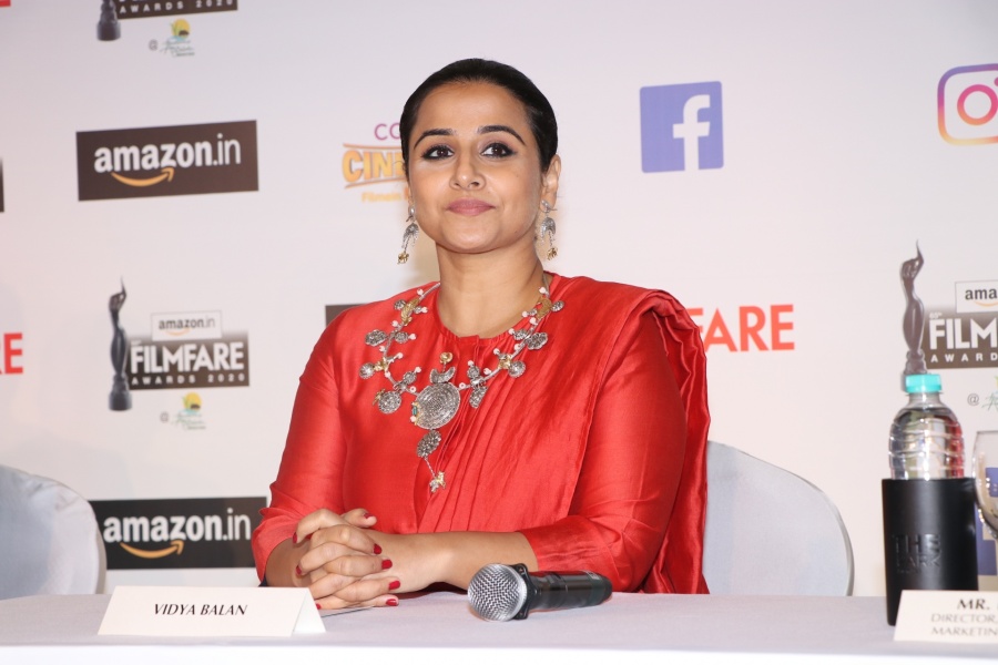 Mumbai: Actress Vidya Balan at 65th Amazon Filmfare Awards 2020 press conference, in Mumbai on Feb 1, 2020. (Photo: IANS) by .