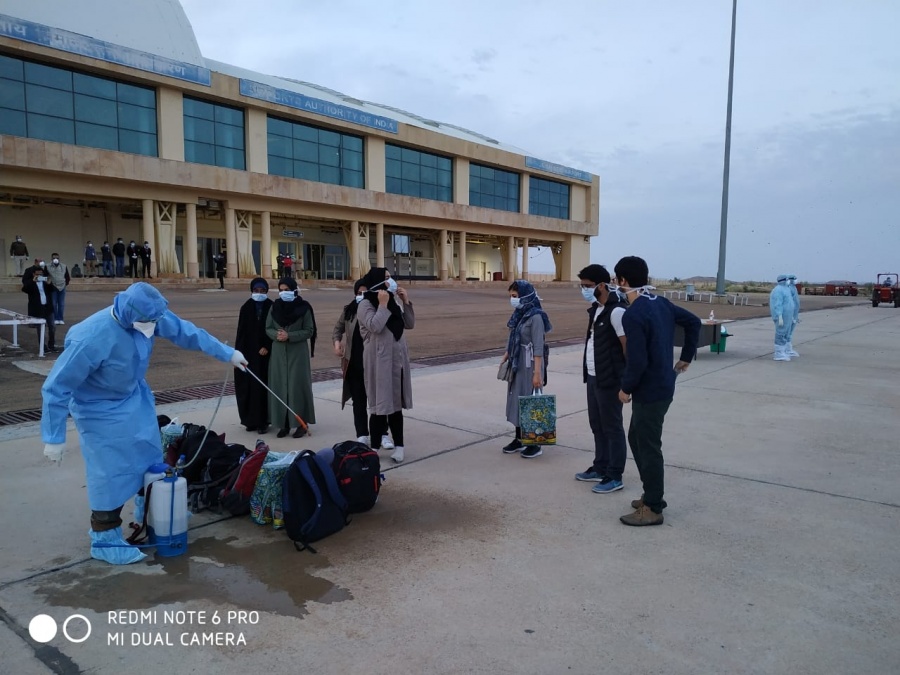 Second batch of 53 evacuees from Iran reach army quarantine facility at Jaisalmer. by . 