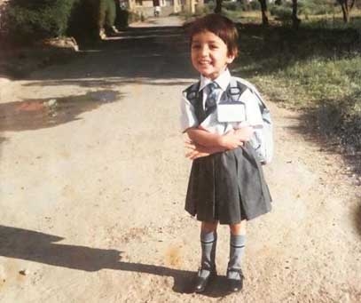 Flashback Friday: Yami Gautam revists first day in school . by .
