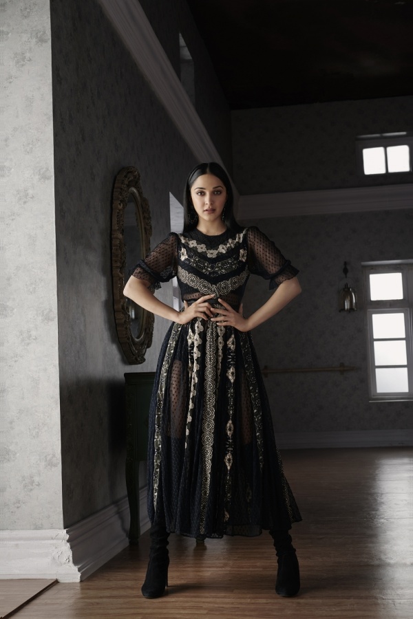 Kiara Advani for Label Ritu Kumar. by .
