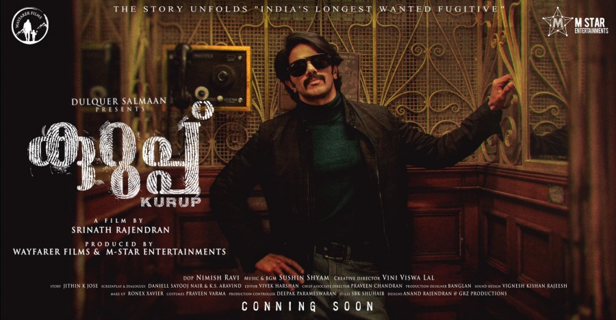 Dulquer Salmaan's surprise for Eid: 'Kurup' poster. by . 