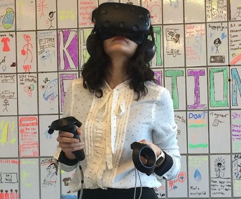 When Taapsee tried VR for the first time. by . 