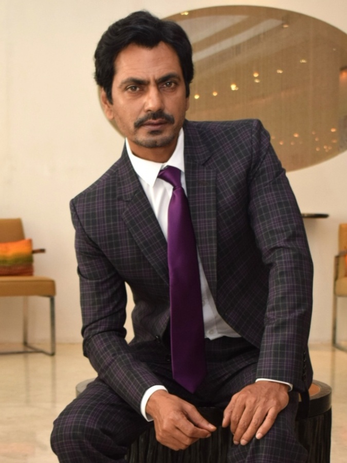 New Delhi: Actor Nawazuddin Siddiqui at a photoshoot and interview during the promotions of his upcoming film "Motichoor Chaknachoor" in New Delhi on Nov 14, 2019. (Photo: Amlan Paliwal/IANS) by . 