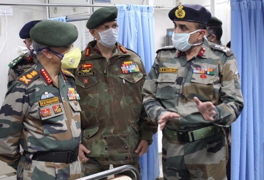 General MM Naravane, Chief of Army Staff (COAS) is on a two day visit to Kashmir to review the prevailing security situation. The COAS accompanied by the Northern Army Commander, Lt Gen YK Joshi and Chinar Corps Commander, Lt Gen BS Raju visited the formations and units in the hinterland today. by . 