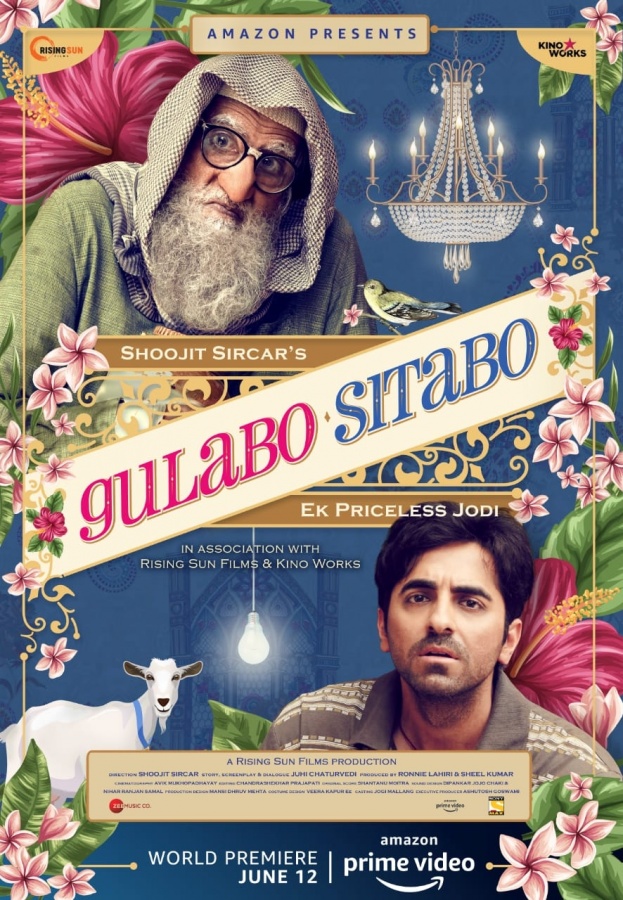 Big B, Ayushmann confirm 'Gulabo Sitabo' will release on OTT. by .