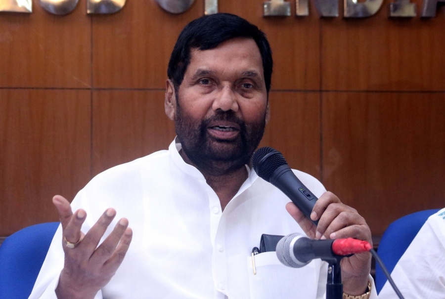 Union Consumer Affairs Minister Ram Vilas Paswan. (File Photo) by .