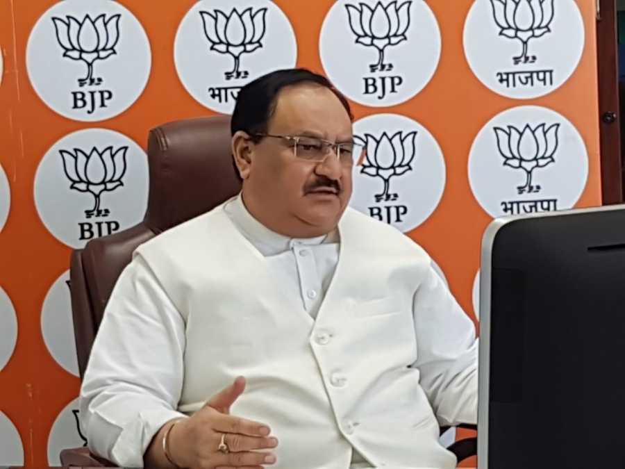 Nadda claims TMC harassing BJP cadres even during pandemic. by . 
