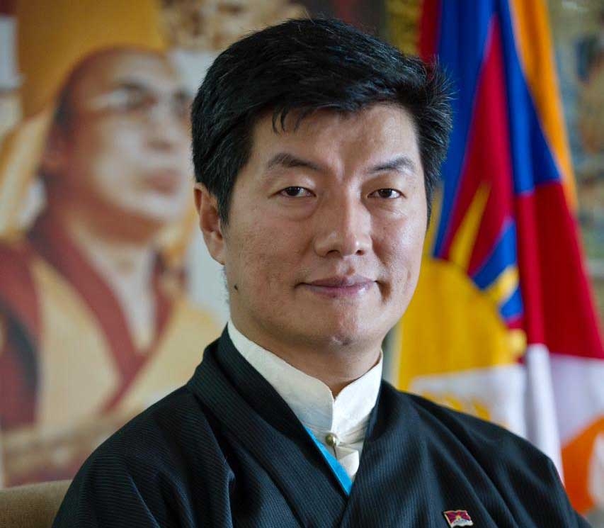 Central Tibetan Administration (CTA) President Lobsang Sangay. by .