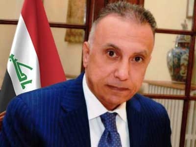 Iraqi Prime Minister Mustafa al-Kadhimi. by .