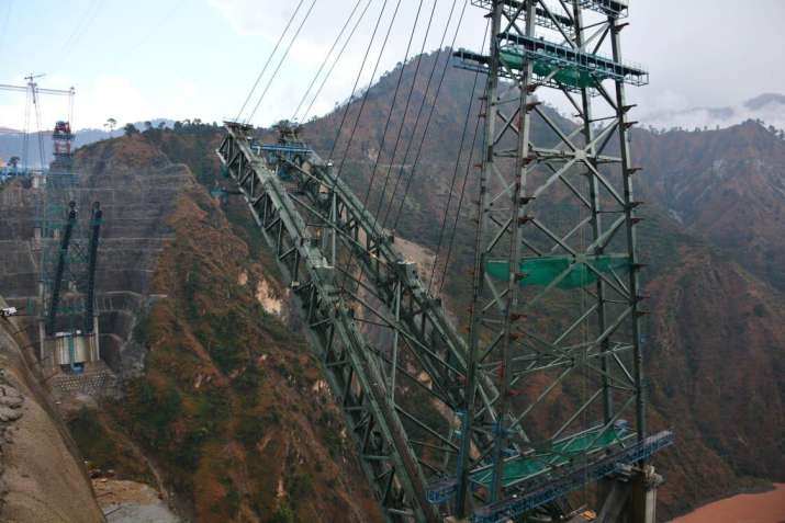 Chenab Bridge by .
