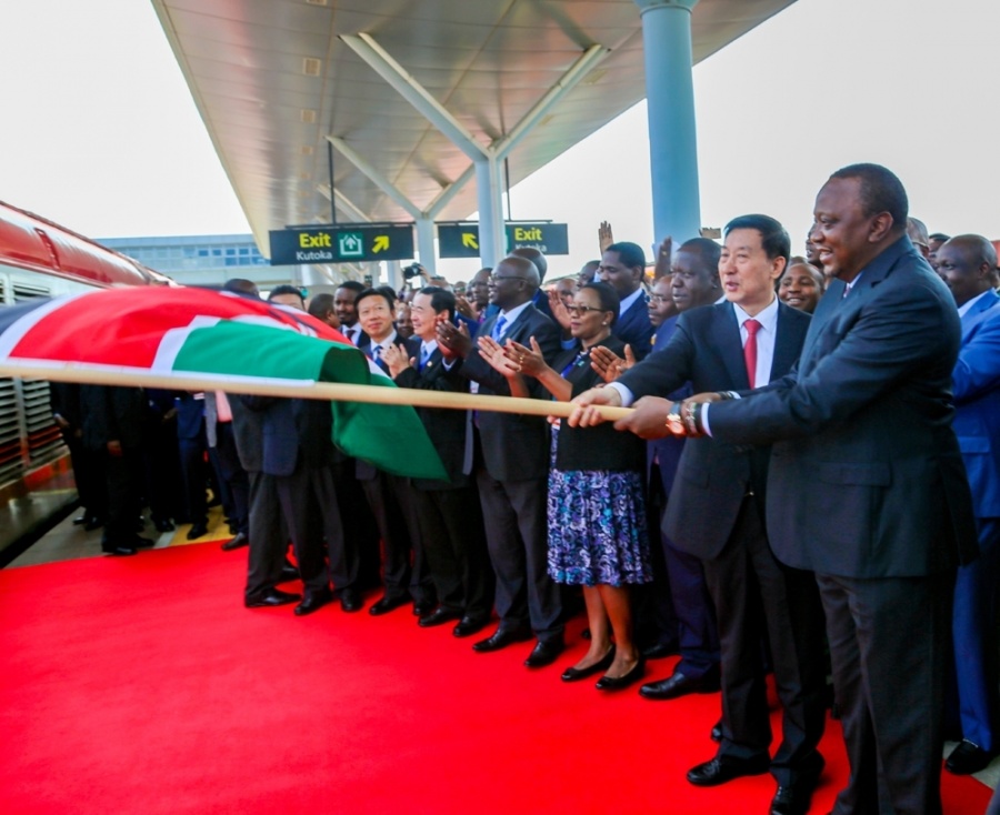 Wang Yong attended the opening ceremony of the first phase of the Nairobi-Malabar Railway. by .