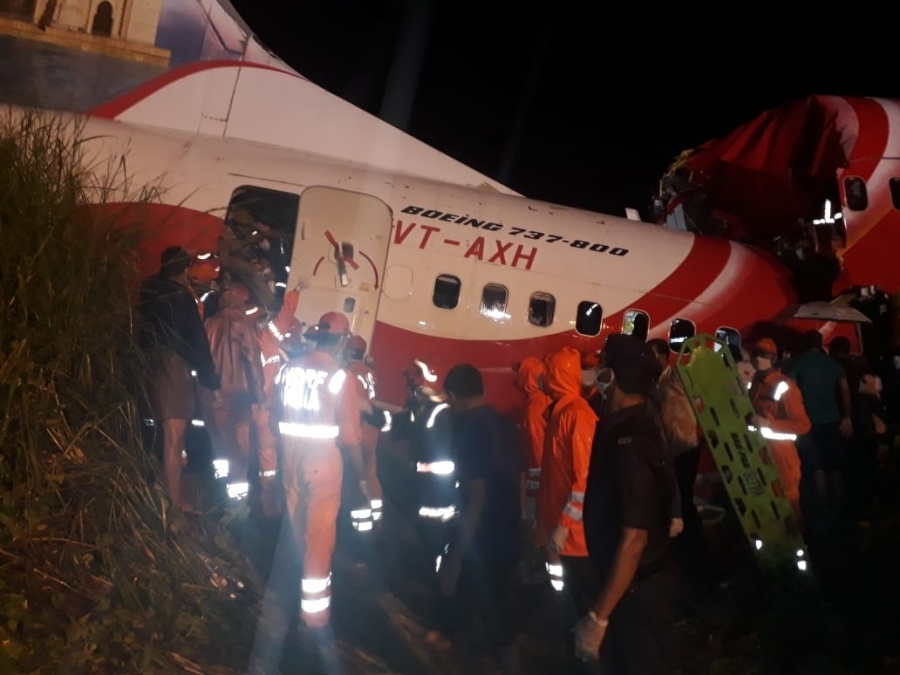 Kozhikode plane crash. by .