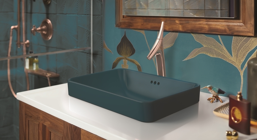 A unique range of faucets for contemporary bath spaces. by . 