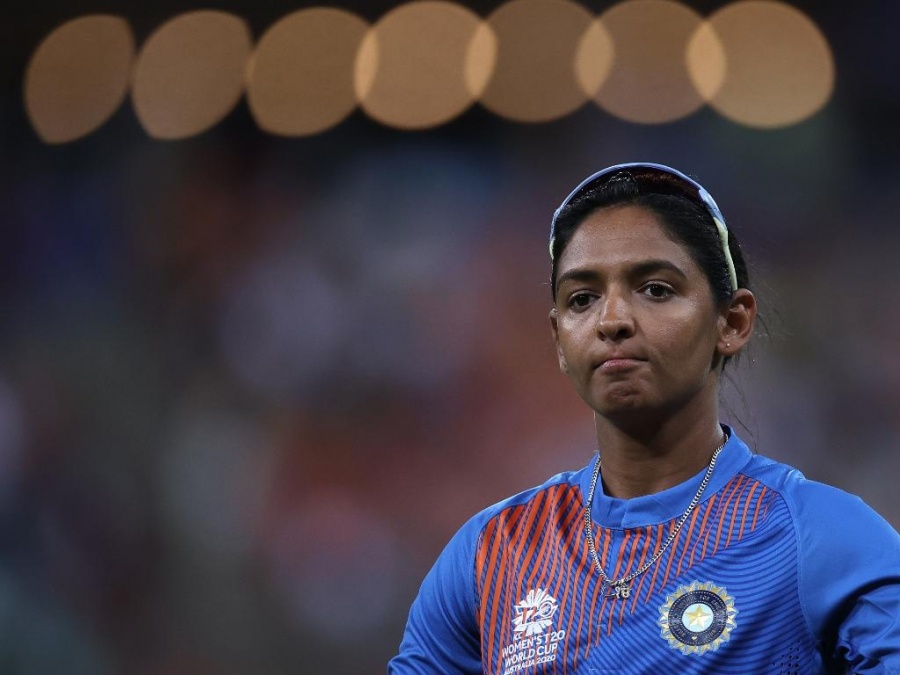 Melbourne: India's Harmanpreet Kaur during the ICC Women's T20 World Cup 9th match between India and New Zealand at Junction Oval in Melbourne on Feb 27, 2020. (Photo: Twitter/@T20WorldCup) by . 
