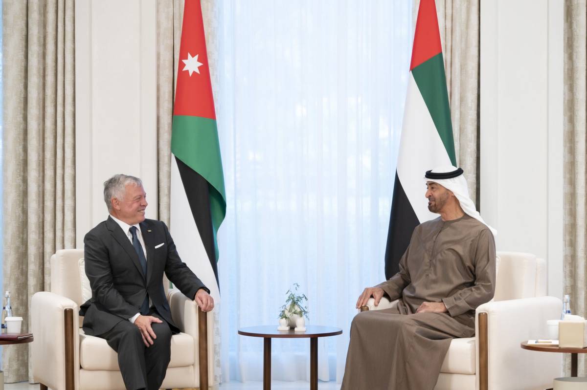 MBZ, King Abdullah discuss boosting ties