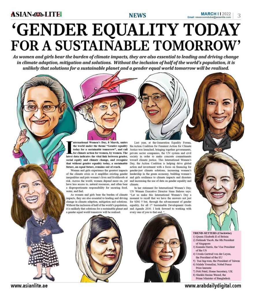 involveret kærlighed liv Gender equality today for a sustainable tomorrow' - Asian News from UK