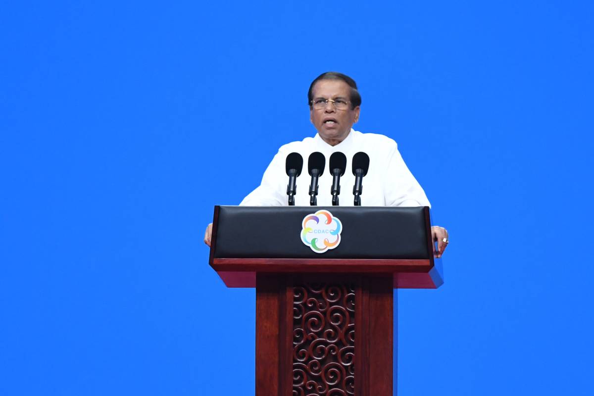 Sirisena calls for fresh polls in Lanka