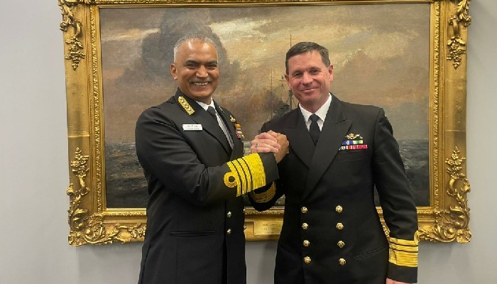 Navy Chief visits Australia, discusses stronger ties in Indo-Pacific