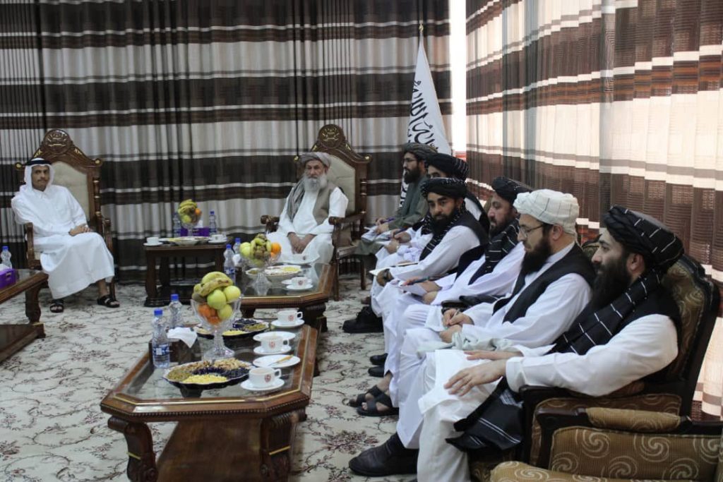 Qatari PM Abdulrahman Al Thani visits Kandahar, meets Taliban officials