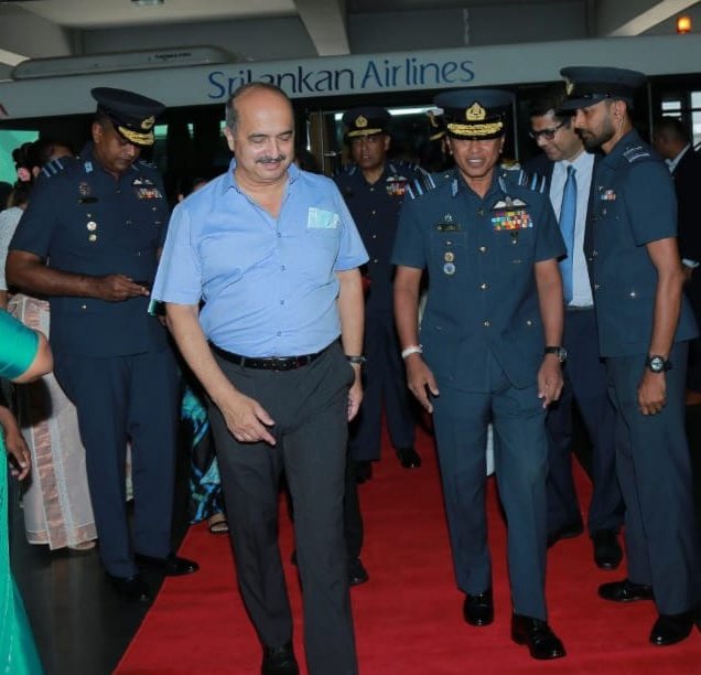 IAF Chief visits Lanka