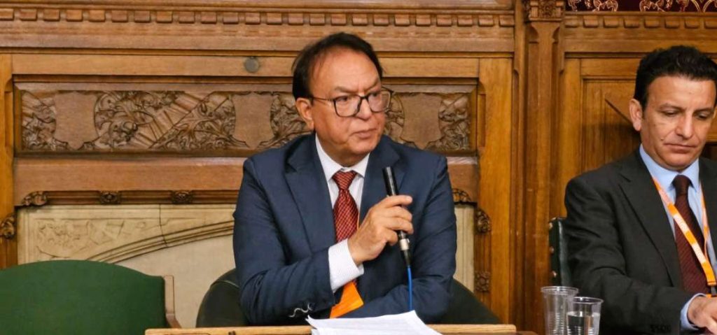 Sardar Shaukat Ali Kashmiri, Representative of the African Development Association (