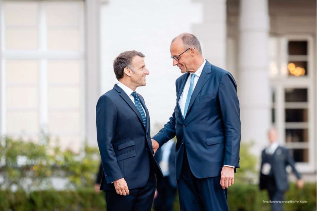  Merz and Macron,