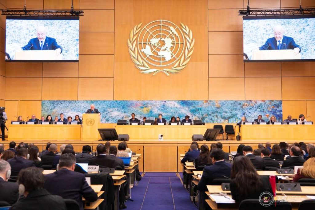 DRC: Deputy Prime Minister SHABANI Takes Part in the 77th Session of the UNHCR Executive Committee