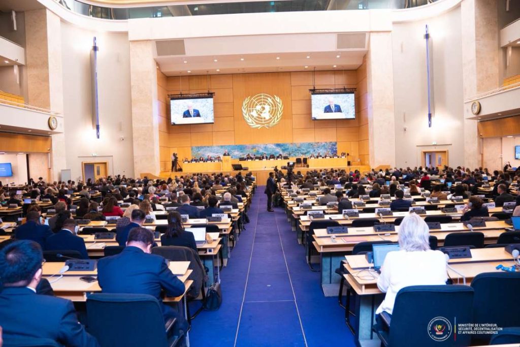 DRC: Deputy Prime Minister SHABANI Takes Part in the 77th Session of the UNHCR Executive Committee