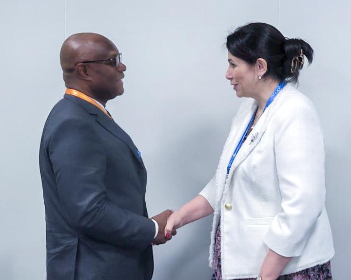 Deputy Chairperson of the African Union Commission, Ambassador Selma Malika Haddadi, discussed funding and institutional reforms with the finance ministers of Zambia, the Republic of the Congo and Burundi during the 2026 World Bank Group-IMF Annual Meetings in Bangkok, Thailand.