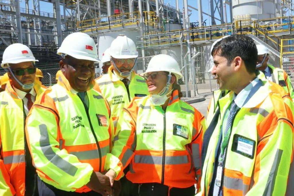 second-phase concentrator plant at Vedanta’s Gamsberg mine in Aggeneys, Northern Cape.