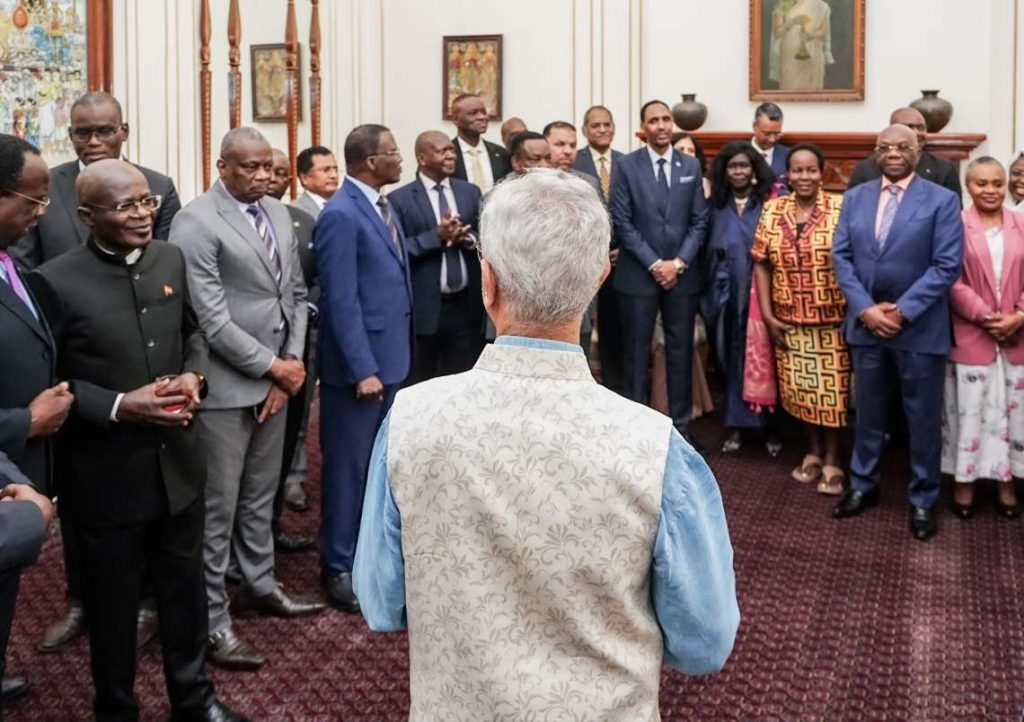 External Affairs Minister S Jaishankar on Saturday hosted Heads of Mission from African countries