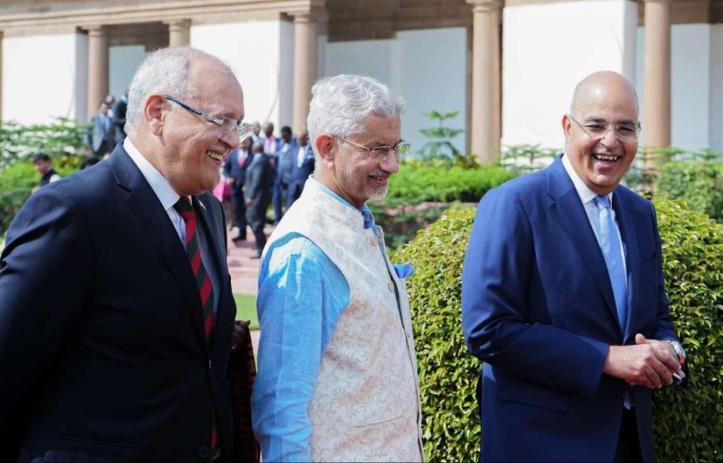External Affairs Minister S Jaishankar on Saturday hosted Heads of Mission from African countries
