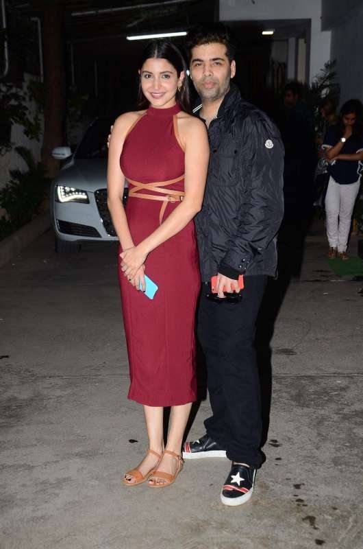 KJO  with Anushka Sharma