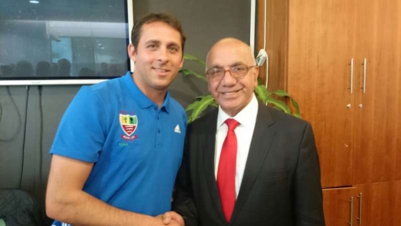 Virendra Sharma MP with Michael Chopra