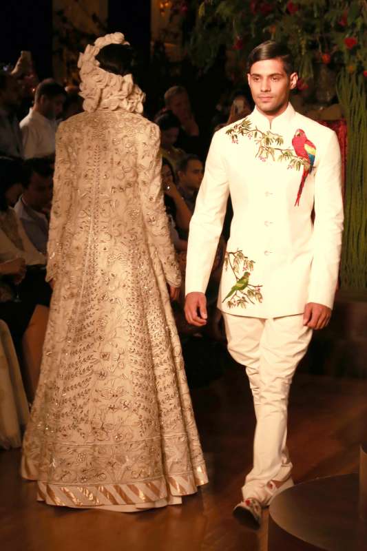 Rohit Bal show at the Amazon India Couture Week 2015, in New Delhi