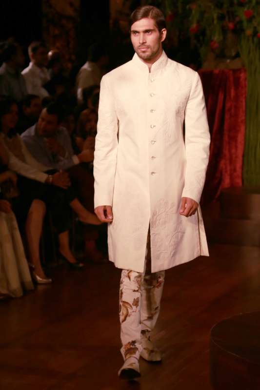 Rohit Bal show at the Amazon India Couture Week 2015, in New Delhi