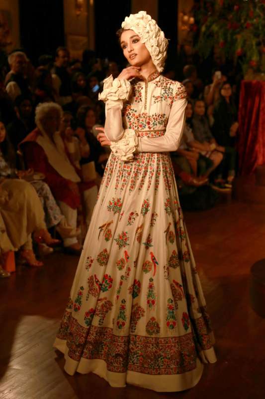 Rohit Bal show at the Amazon India Couture Week 2015, in New Delhi