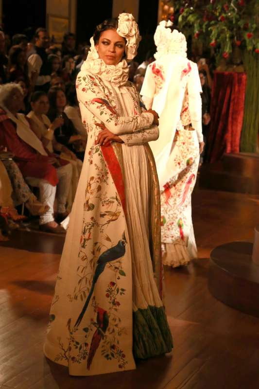 Rohit Bal show at the Amazon India Couture Week 2015, in New Delhi